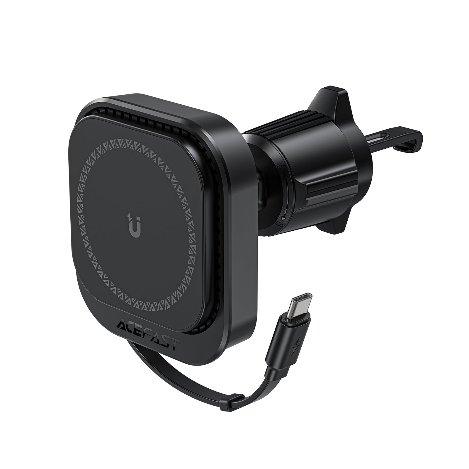 Magnetic Wireless Car Charger - Advanced annular magnetic coil for secure phone positioning