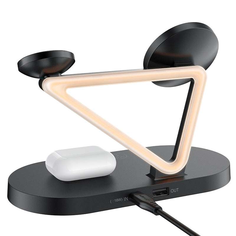ACEFAST Desktop 3-in-1 Wireless Charging Holder - E9