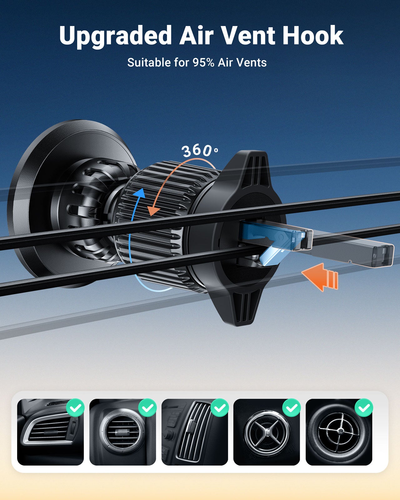 ACEFAST Car Phone Magnetic Holder - D6