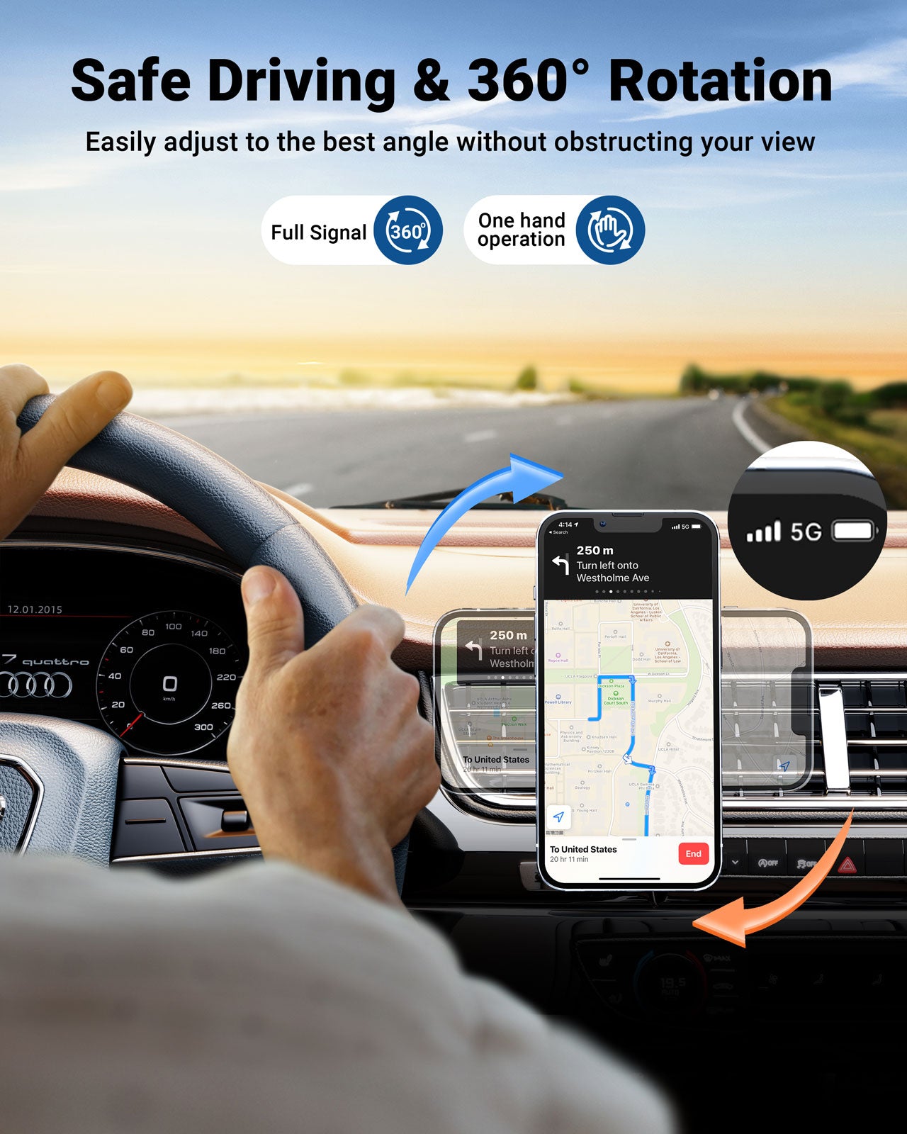 ACEFAST Car Phone Magnetic Holder - D6