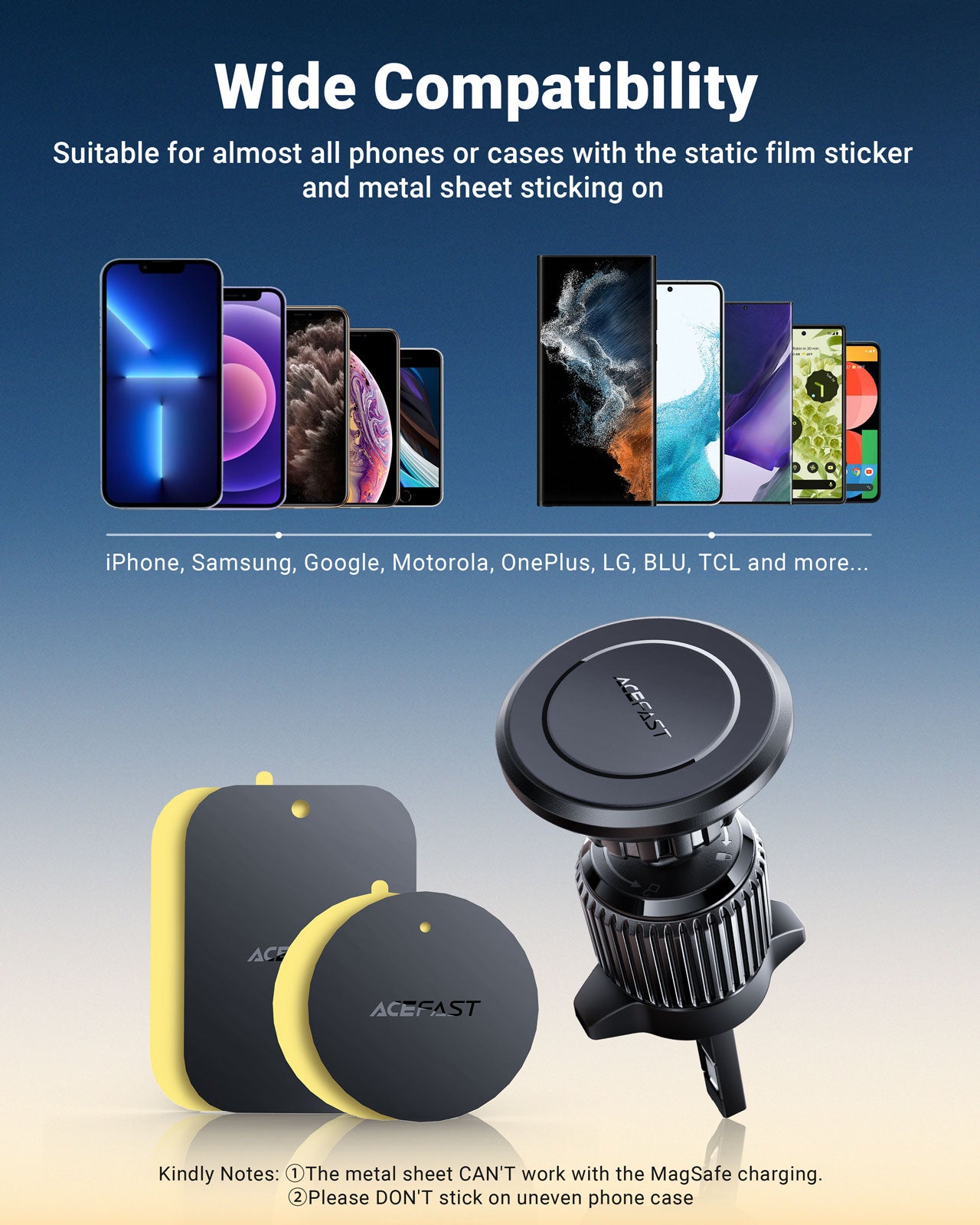 ACEFAST Car Phone Magnetic Holder - D6