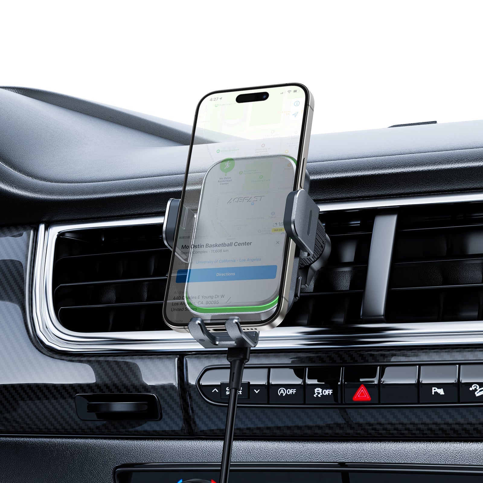 ACEFAST Auto Clamping Wireless Car Phone Charger