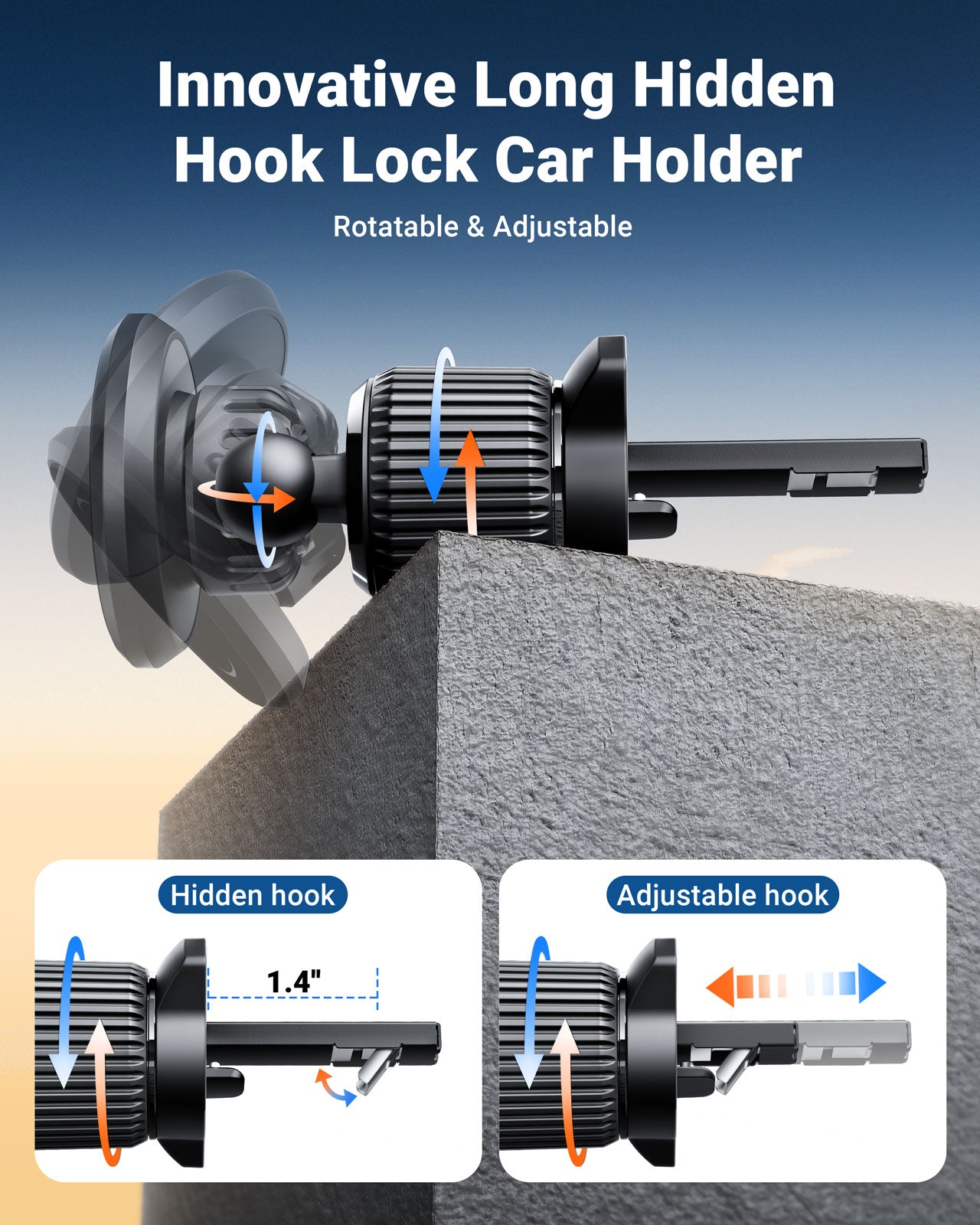 ACEFAST Car Phone Magnetic Holder - D6