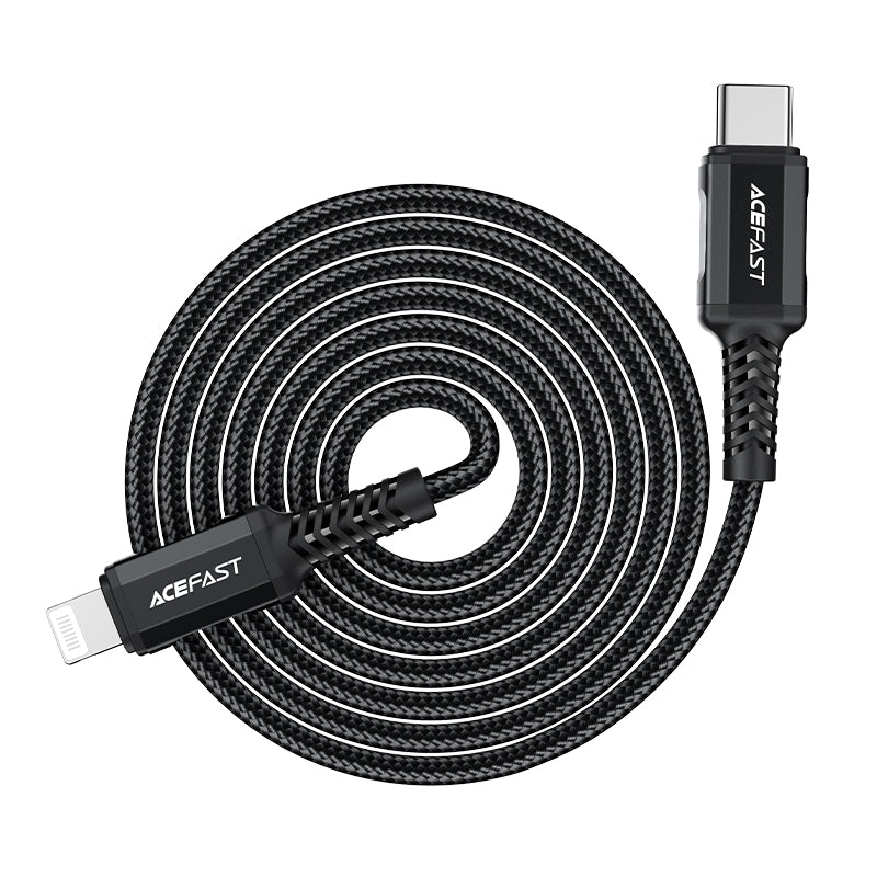 ACEFAST Type-C to Lightning iPhone Fast Charger Cable MFi-Certified 1.8M