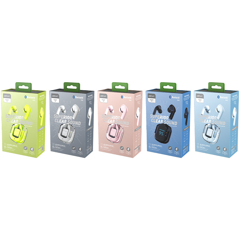 ACEFAST TWS Wireless Earbuds Crystal T6