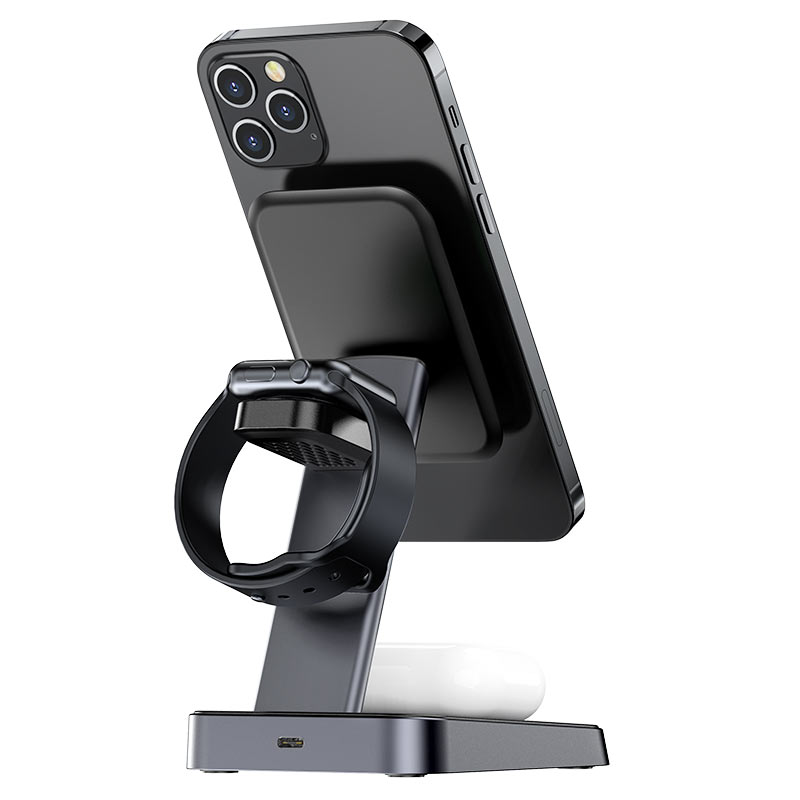 ACEFAST Desktop 3-in-1 Wireless Charging Stand - E3